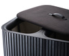 Kosz Na Pranie 90l Bambus Czarny Tota Twin Luxe - Joseph Joseph