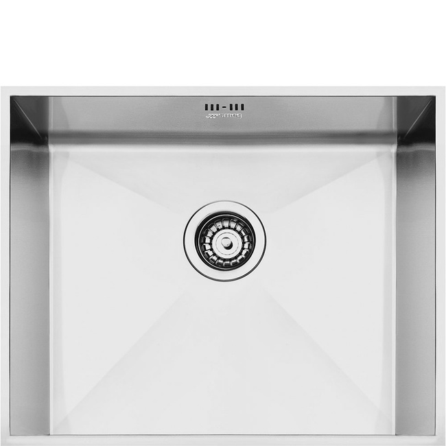 Smeg - Zlewozmywak ze stali nierdzewnej VSTQ50-2 LINEA