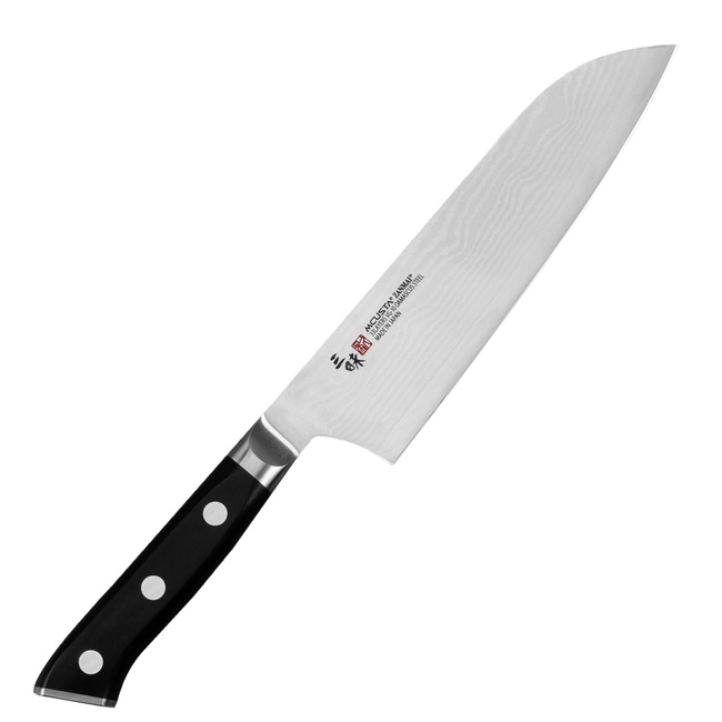 Nóż Santoku Mcusta Zanmai Classic Damascus HKB-3003D, VG-10, rękojeść pakka, 18 cm