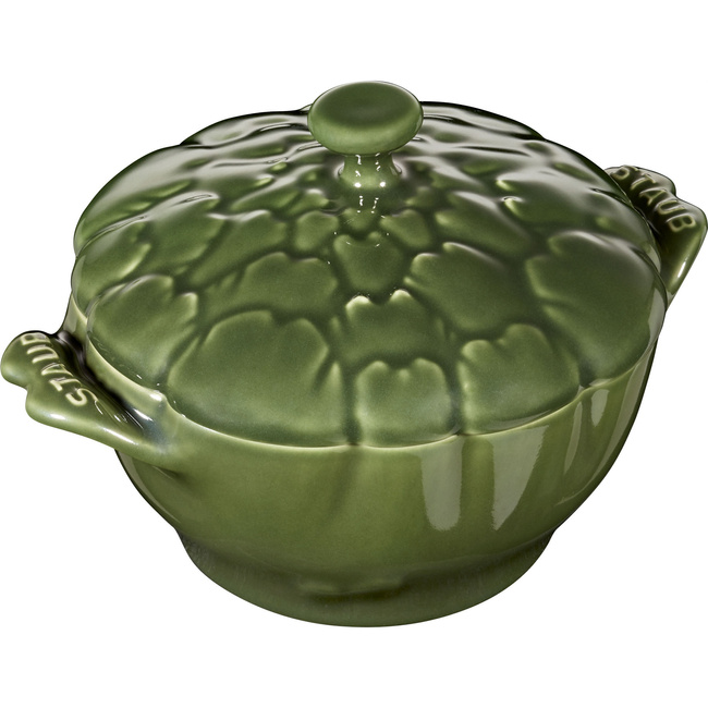 Mini cocotte karczoch 450 ml zielony - Staub