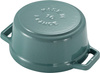 Mini Cocotte Mini Garnek Żeliwny Okrągły 250 Ml, Eukaliptusowy - Staub