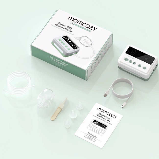Elektryczny aspirator do nosa dla dzieci Momcozy BN06, 9 poziomów ssania