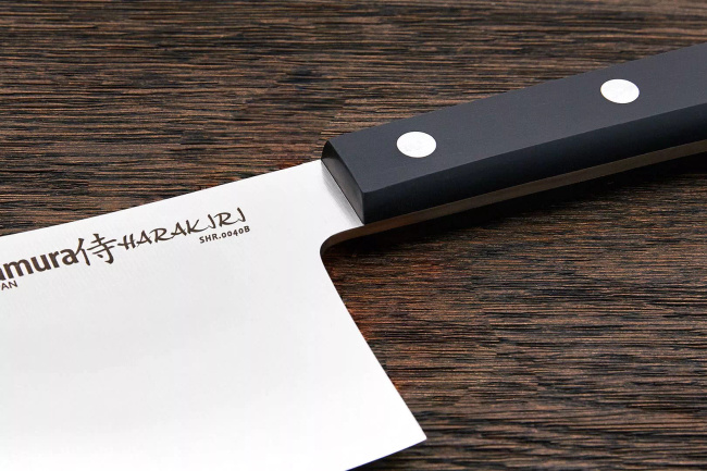 Samura Harakiri Tasak Kuchenny SHR-0040B, Stal AUS-8 (58HRC), Ostrze 18 cm