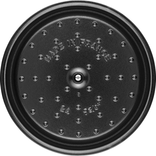 Garnek żeliwny okrągły 6.7 ltr, truflowy - Staub