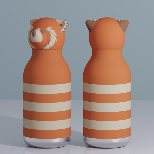 Asobu Butelka Termiczna Bestie Bottle Red Panda 460m