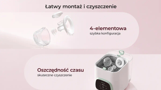 Momcozy S12 Pro laktator muszlowy bezprzewodowy pojedynczy biały do odciągania mleka