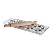 Płytka Do Trójkątnych Pierożków Tortelli 18 Szt. 60 Mm - Aluminium - Imperia - Imperia