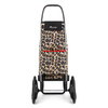 Rolser I-Max Wild 6 Camel wózek schodowy na zakupy 6 kół 43 l aluminiowy