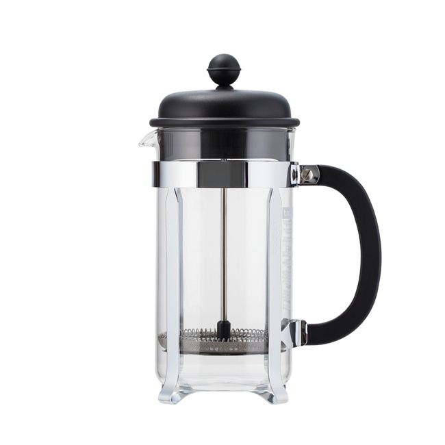 Zaparzacze tłokowe French Press Caffettiera 1 L Black