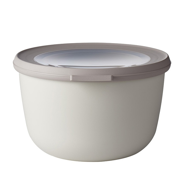 Pojemnik Cirqula okrągła 1000 ml Nordic White - Mepal