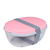 Pojemnik na sałatkę Saladbox Ellipse Nordic Pink - Mepal