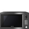 Smeg - Kuchenka mikrofalowa Universal Moe25b Czarny