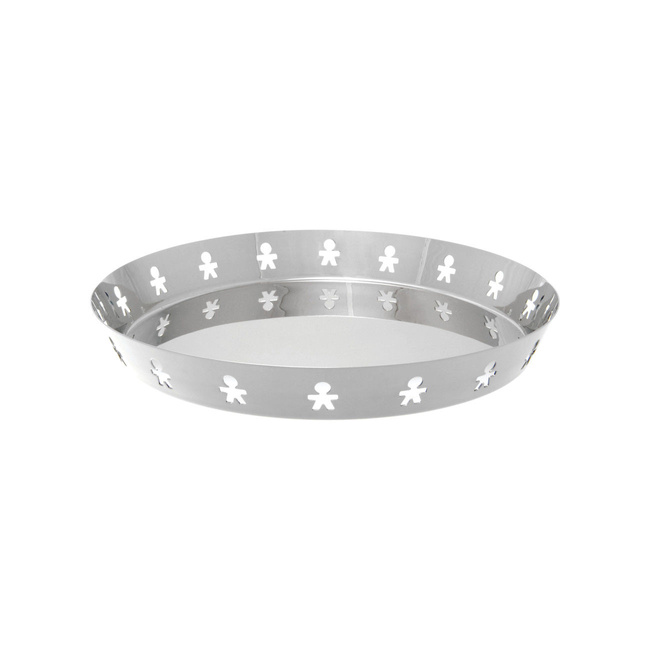 Okrągła Taca Polerowana 21 cm Alessi