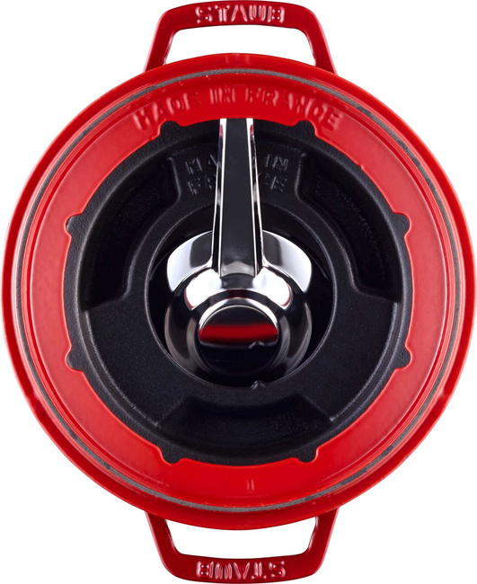 Staub zestaw do fondue 20 cm, czerwony