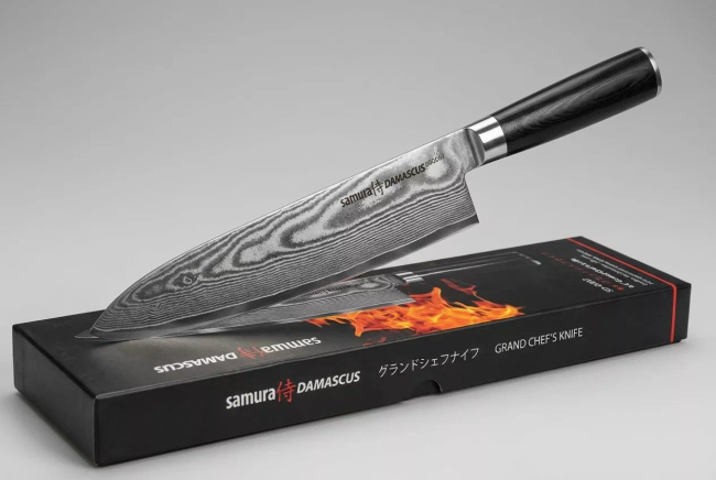 Samura Damascus Nóż Szefa Kuchni 240mm AUS-10 SD-0087