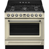 Smeg - Kuchnia wolnostojąca z płytą gazową Victoria Tr90Gpp Kremowy.