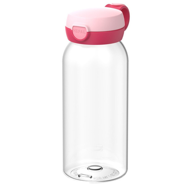 Butelka dla dzieci Mepal Flip Cap Campus 600 ml, różowa Cool Pink
