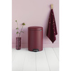 Kosz Pedałowy 20l Newicon Czerwony Mineralny 115905 - Brabantia