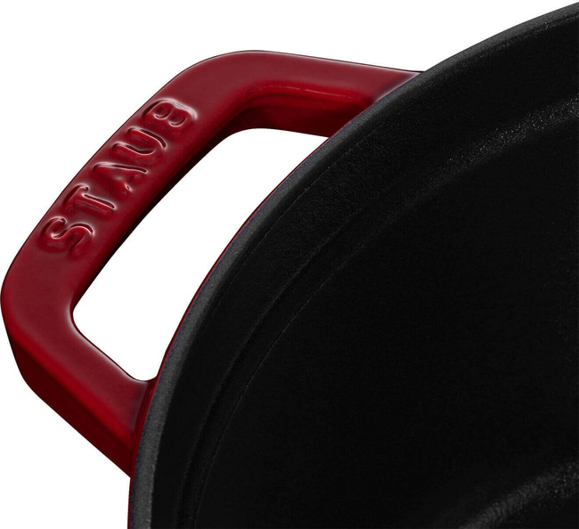 Staub La Cocotte garnek żeliwny okrągły 3.85 ltr, bordeaux