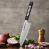 Dellinger Carbon Fiber Octagon Nóż Santoku 18.5 Cm