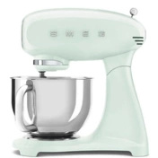 Smeg - Mikser, jednolity kolor, pastel. Zieleń 50's Style Smf03Pgeu Pastelowa Zieleń (pełny)