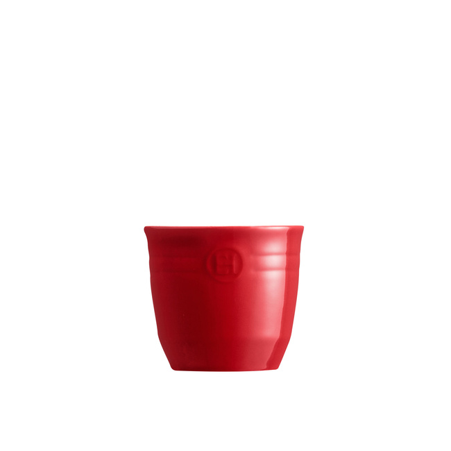 Pojemnik na przybory kuchenne Emile Henry 11,5 cm, czerwony, ceramiczny