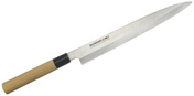 Bunmei Nóż Yanagi Sashimi 27cm Stal Molibdenowo-Wanadowa Rękojeść Magnolia