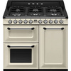 Smeg - Kuchnia Wolnost, 100cm, Victoria, Krem. Victoria TR103P Kremowy.