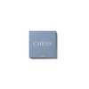 Szachy Printworks Classic Chess Dusty Blue, drewniane figury i plansza z akrylem