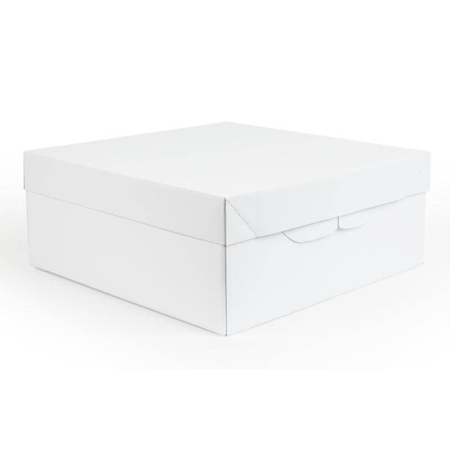Pme Pudełko na ciasto 152 x 152 x 152 mm biały