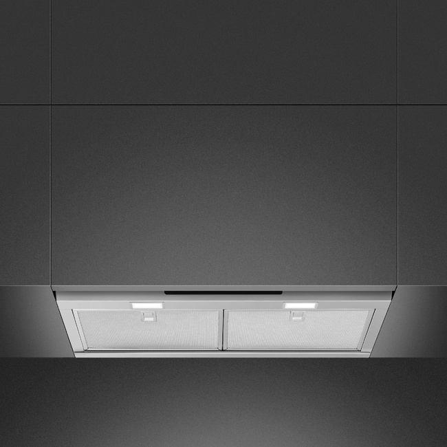 Smeg - Okap kuchenny Universal Ksgt73x Stal nierdzewna.