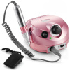 Frezarka do paznokci Extralink Nail Drill 202 z pedałem nożnym, 65 W, różowa