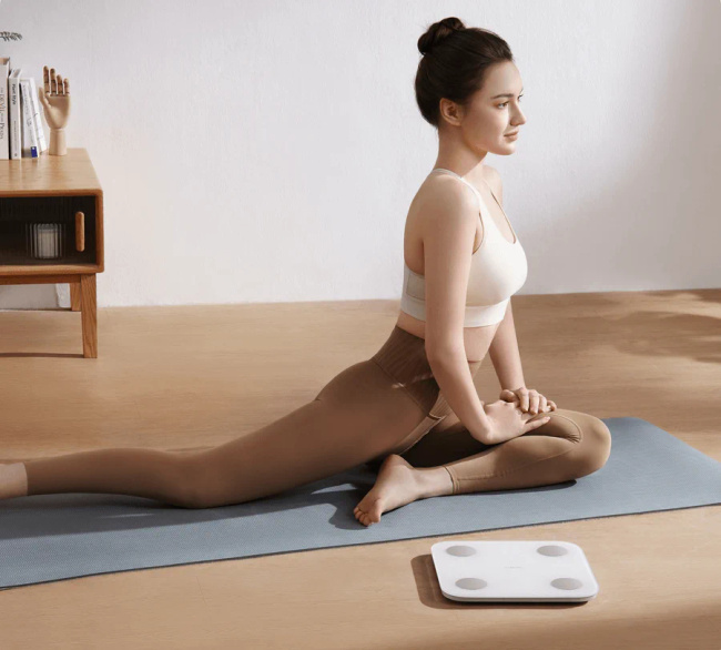 Xiaomi Body Composition Scale S400 | Waga łazienkowa | 0.1 kg - 150 kg, Bluetooth 5.0, 3x Aaa