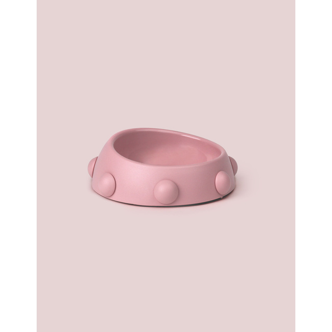 miski dla psów i kotów do podawania pokarmu 160 ml boss nano różowe - united pets
