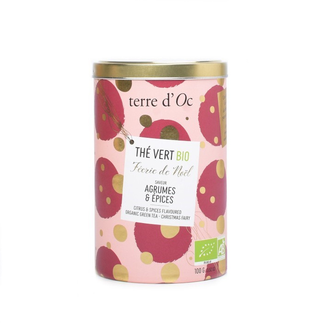 Td-Herbata zielona 100g Fairy, Christmas - Terre D'oc