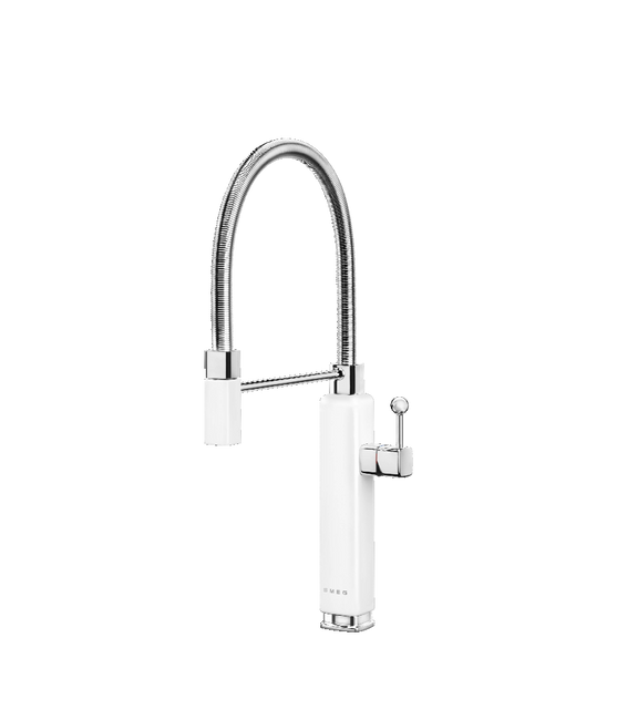 Smeg - Bateria, 50s, Biały 50's Style Mdf50wh Biały