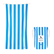 ręczniki plażowe szybkoschnące do plaży Bondi Blue L 160x90cm - Dock & Bay