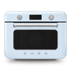 Smeg - Piekarnik nablatowy z funkcją pary COF01PBEU 50's Style - Biały
