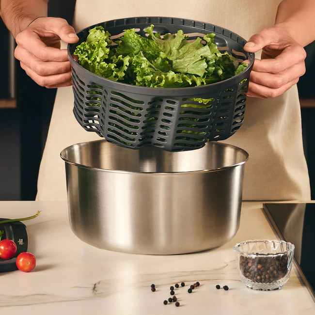 Wirówka do sałaty 20 cm tworzywo sztuczne Zyliss Easy Spin Zyliss 