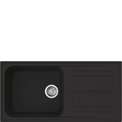 Smeg - Zlewozmywak Kompozytowy Rigae Lz150A2 Antracyt
