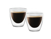 Filiżanki do espresso Amo 80 ml podwójna ścianka Vialli Design