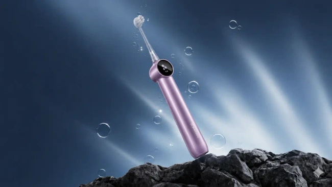 Szczoteczka soniczna z irygatorem RANVOO PH5 Bubble, fioletowa
