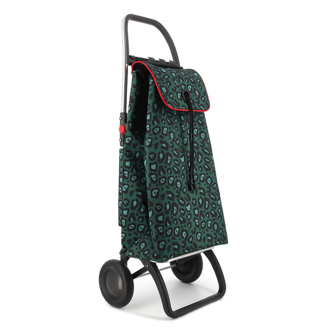 Wózek na zakupy Rolser I-Max Wild 2L Verde 43 l składany 2 koła lekki elegant