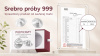 Momcozy NS005 osłonki na piersi srebro próby 999 45mm 2 sztuki