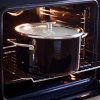 Garnek KitchenAid Steel Core Enamel z pokrywką 24 cm 6 l Onyx Black