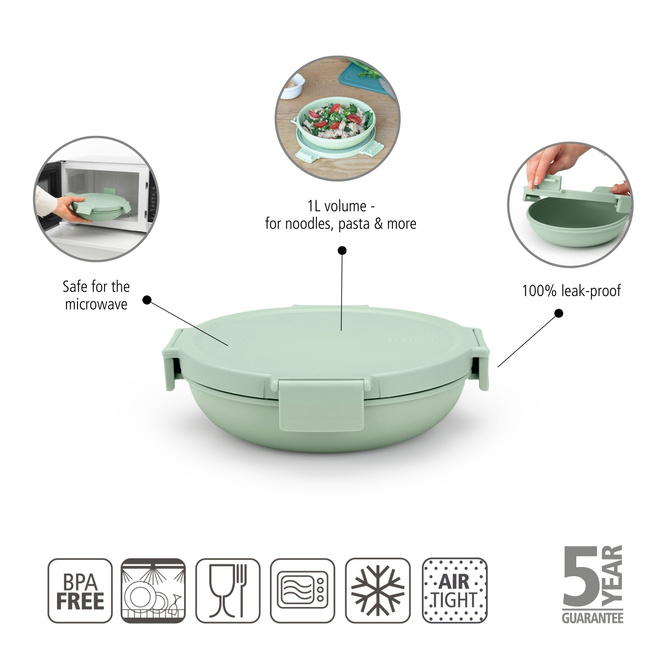 Miski na lunch 1l Jade Green - Brabantia