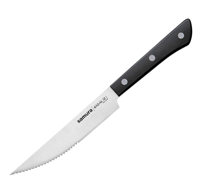 Samura Harakiri Nóż do Steków Częściowo Ząbkowany 21,9 Cm