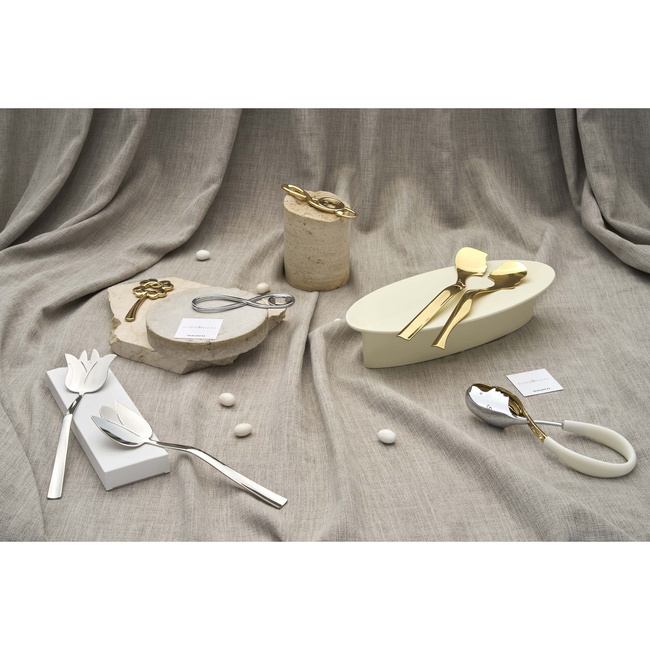 Abbraccio Zestaw Łyżek Do Sałaty Złoty - Bugatti