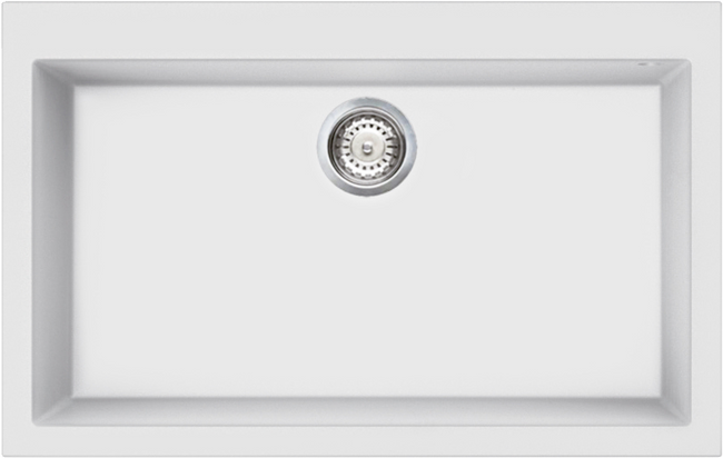 Smeg - Zlewozmywak Kompozytowy Quadra Vz79b Biały