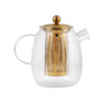 Zaparzacz do herbaty 1000 ml Tulip Złoty Mat 29316 - Vialli Design
